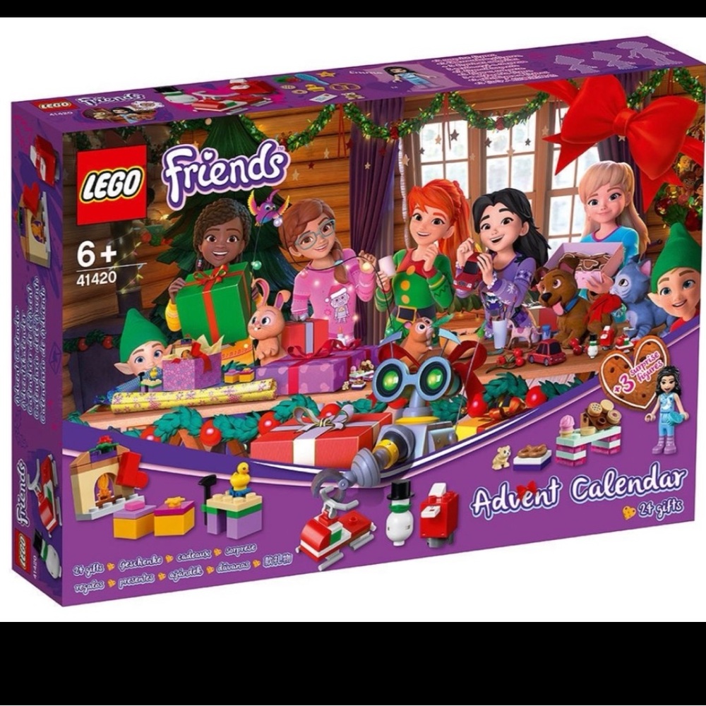 *Retired* 2020 LEGO Friends Advent Calendar 41420 New In Box